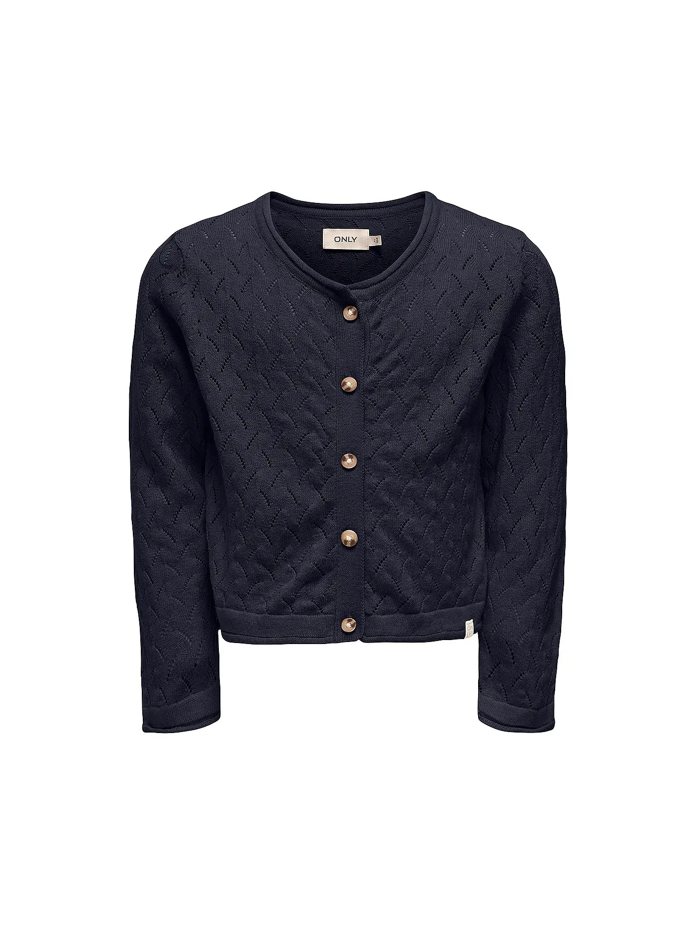 ONLY | Mädchen Strickjacke KMGMEGAN LIFE | dunkelblau